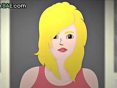 Nana, Grosse bite, Blonde, Mignonne, Noir ébène, Pov, Chevaucher, Nénés