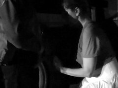 Enthousiasteling, Rondborstig, Lul, Frans, Orgasme, Buiten, Kut duiken, Vrouw