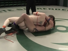 Special Match-up! Blast from the past! Loser is getting fucked by a huge black cock.