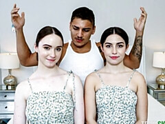 18 летние, Жопа, Большой член, Минет, Две девушки, Натуральные сиськи, Тощие, Молоденькие