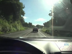 Amateur, Brunette brune, Doigter, Fille latino, Petite femme, Chatte, Fumer, Gicler