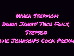 Mature Stepmom Danni Jones Gets Fucked Doggystyle By Stepson Jodie Johnson