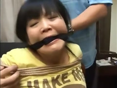 Aziatisch, Bondage discipline sadomasochisme, Grote mammen, Pijpbeurt, Sperma in gezicht, Groepseks, Japaans, Gezichtspunt