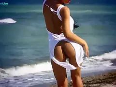 Bruinharig, Hd, Masturbatie, Buiten, Alleen, Tiener