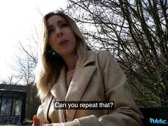 Leie, Blondine, Blasen, Vollbusig, Besamung, Milf, Piercing, Öffentlich