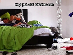 18 ans, Brunette brune, Queue, Hard, Hd, Maman, Adolescente, Nénés