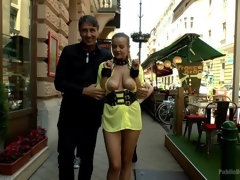 Sadomasochismus, Blondine, Blasen, Fesselspiele, Frau, Leder, Rau, Spanner