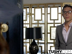 Arsch, Grosser schwanz, Braunhaarige, Vollbusig, Süss, Kehlenfick, Muschi, Titten