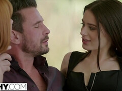 Anaal, Kont, Pijpbeurt, Lul, Sperma in gezicht, Ondergoed, Klein, Roodharige vrouw