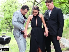 Double pénétration, Européenne, Partouze, Hd, Adolescente, Plan cul à trois