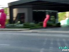 Aziatisch, Lieveling, Grote lul, Pijpbeurt, Rondborstig, Sperma in gezicht, Hardcore, Tieten likken