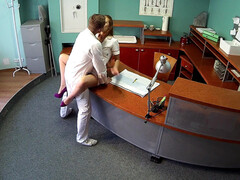 Amateur, Tromperie, Éjaculation interne, Doigter, Branlette thaïlandaise, Infirmière, Chatte, Uniforme