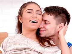 Anal, Sucer une bite, En levrette, Léchez, Masturbation, Chatte, Adolescente, Nénés