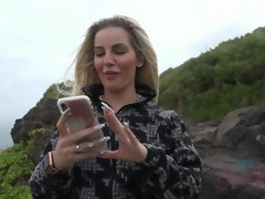 Amateur, Plage, Petite amie, Petite femme, Pov, Public, Chatte, Rasée