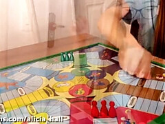 Pijpbeurt, Sperma in mond, Sperma in gezicht, Spel, Brillen, Handbeurt, Gezichtspunt, Slikken