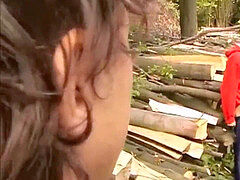 Leie, Schwul, Handjob, Masturbation, Im freien