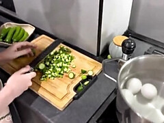 Grote kont, Sperma, Vies, Huisgemaakt, Gezichtspunt, Russisch, Zusters, Sperma