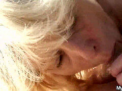 Blasen, Geschnappt, Betrug, Tschechisch, Europäisch, Reif, Mutti