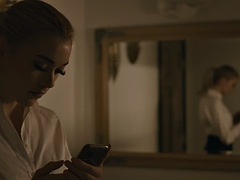 Lezdom police MILF pussylicked by submissive redhead