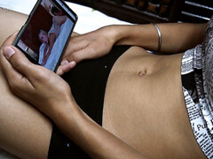 Arabisch, Aziatisch, Indisch, Tieten likken