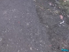 Amateur, Mamada, Estilo perrito, Al aire libre, Pov, Público, Coño