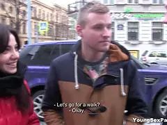 Hd, Embrassement, Léchez, Chatte, Criant, Rasée, Adolescente, Nénés