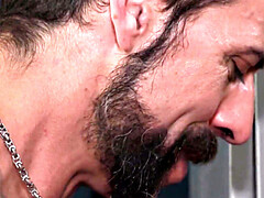 Enthousiasteling, Anaal, Pijpbeurt, Dominatie, Homo, Mager, Tatoeage, Trio