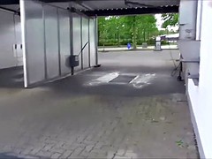 Amateur, Culo grande, Rubia, Corridas, Sexo duro, Al aire libre, Pov, Público