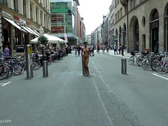 Amateur, Gros seins, Plantureuse, Tchèque, Seins naturels, De plein air, Public, Nénés