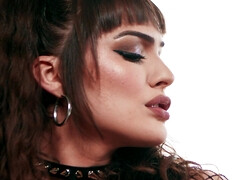 Anal, Arabe, Gros seins, Sucer une bite, Brunette brune, Éjaculation interne, Interracial, Transsexuelle