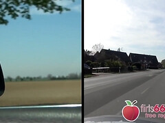 Enthousiasteling, Lieveling, Grote mammen, Rondborstig, Mollig, Hardcore, Natuurlijke tieten, Buiten