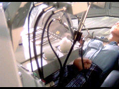 youthfull blond first time fuck-a-thon on dentist divan