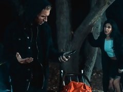 Минет, Брюнетки, Собачьи, Натуральные сиськи, На природе, Тату, Молоденькие, Сиськи