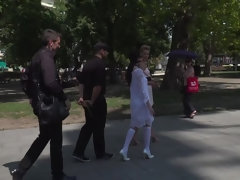 Садо мазо, Бондаж, Двойное проникновение, Унижение, Кожа, На публике, Жесткий секс, Бритые