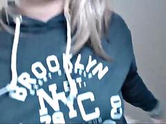 Amateur, Gros seins, Blonde, Nénés