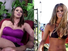 Gros cul, Gros seins, Sucer une bite, Fait maison, Interracial, Adolescente