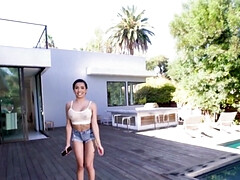 Lieveling, Grote mammen, Zwart, Pijpbeurt, Bruinharig, Zwart, Interraciaal, Tiener