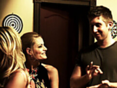 Anal, Mamada, Británico, Morena, Grupo, Lencería, Fiesta, Tetas