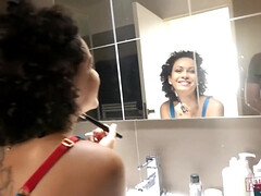 Cul, Beauté, Brunette brune, Plantureuse, Classique, Gorge profonde, Mère que j'aimerais baiser, Naturelle