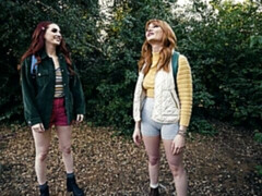 Жопа, Пальцем, Лесбиянка, Натуральные сиськи, Рыжие, Бритые, Молоденькие, Сиськи