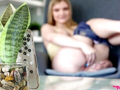 Mamada, Atrapados, Estilo perrito, Masturbación, Tetas naturales, Afeitado, Chupando, Vibrador