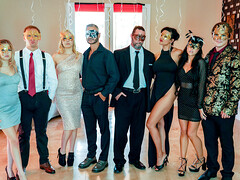 Bruinharig, Hondjeshouding, Groep, Handbeurt, Masker, Orgie, Feest, Rijden