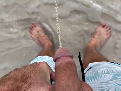 Amateur, Playa, Verga grande, Corridas, Gay, Pajear, Masturbación, Al aire libre
