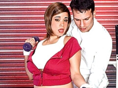 Amateur, Gros cul, Grosse bite, Gros seins, Sucer une bite, En levrette, Fille latino, Pov