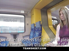 Leie, Arsch, Blondine, Spermaladung, Schwanz, Handjob, Hardcore, Zug