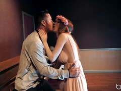 European Redhead’s Spotlight Moment Sparks Intense Sensual Heat