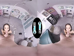 Dreidimensional, Grosser schwanz, Spermaladung, Hundestellung, Aufs gesicht abspritzen, Hardcore, Hd, Titten