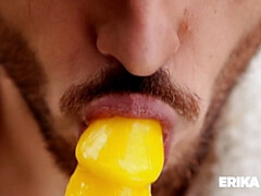 Paar, Dildo, Fetisch, Schwul, Hd, Öffentlich, Solo, Ablutschen