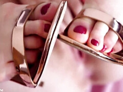 Européenne, Doigter, Masturbation, Naturelle, Chatte, Solo, Nénés, Voyeur