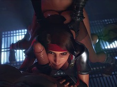 3d, Анальный секс, Большой член, Кончили внутрь, Большие дырки, Секс без цензуры, Наездница, Сиськи